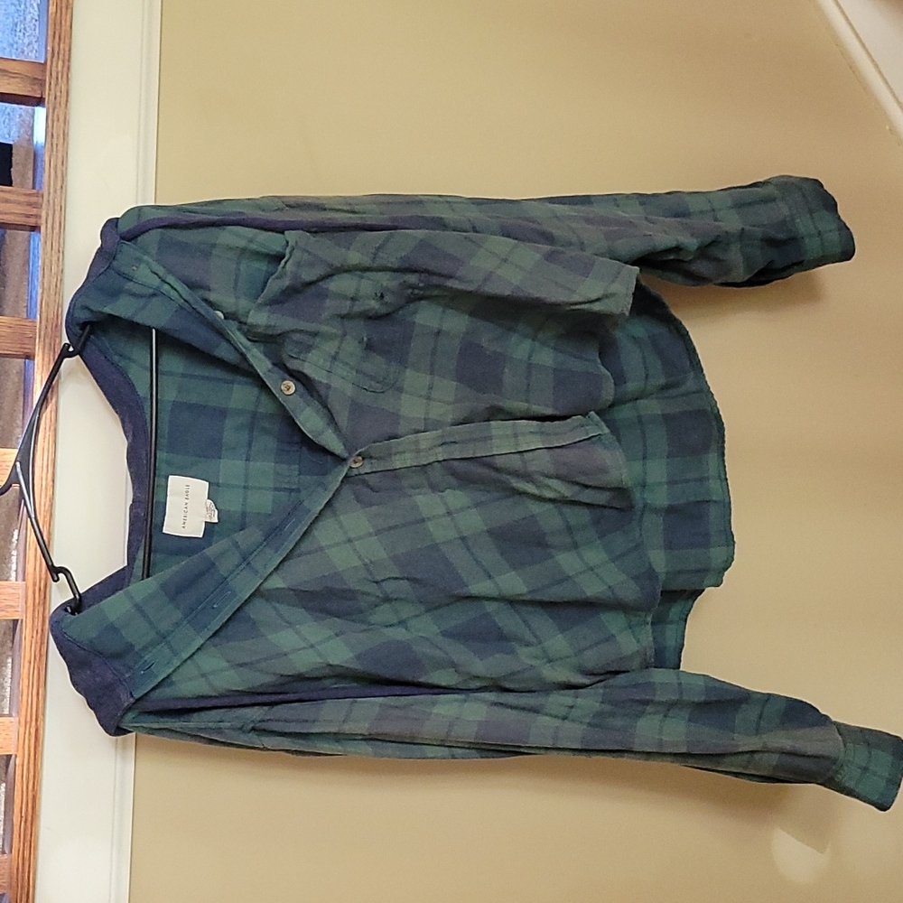 American Eagle Cozy Cabin Crop